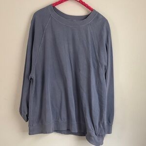 Old Navy Crewneck Sweatshirt in Light Blue